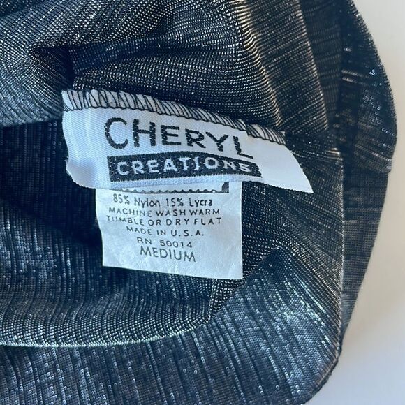 Cheryl Creations Silver Metallic Fitted Camisole - Picture 5 of 5